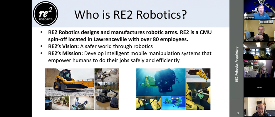 RE2 Robotics Virtual Site Visit